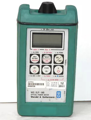 $249.95 • Buy Wandel & Goltermann OLP-18B Optical Power Meter