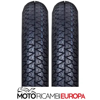 Pair Pneumatic Tires For Vespa Px 125 150 200 3.50.10 350/10 • £29.05