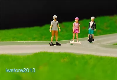 1/87 Scene Props Balance Bike Kids Miniatures Figures Model For Cars Vehicles • $43.99