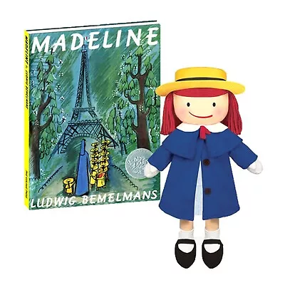 YOTTOY Madeline Doll From The Madeline Books 16 Inch Doll & Hardcover Madelin... • $121.22