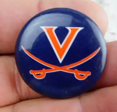 $4.99 • Buy Pinback NCAA Virginia VA University Cavaliers UVA Button Badge Pin Go Hoos #E