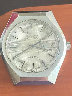 Vintage Men's Bulova Accutron Quartz Wrist Watch Good Coil Cal. 2423.10 • $40