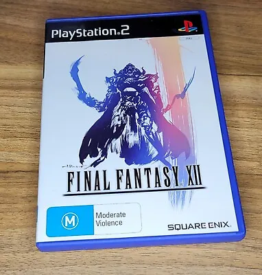 Final Fantasy XII - Playstation 2 PAL - Complete With Manual  • $14.99