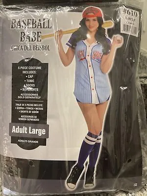 Baseball Babe Costume Adult Large • $16.99