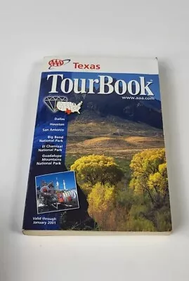 AAA Texas Tour Book 2001 Edition • $12