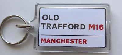 £4.99 • Buy Manchester United FC Football Club Man Utd Old Trafford Stadium Keyring 35mmx50m
