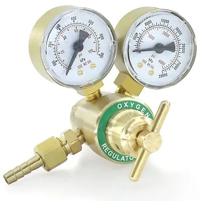 Oxygen Regulator Welding Gas Gauges Cga 540 Inlet Oxy For Victor Torch Cutting K • $41.26