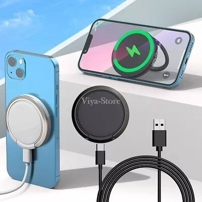 Type C Magnetic 15w Qi Wireless Charger - Apple IPhone 14 13 12 11 Pro Max Plus • $19.99