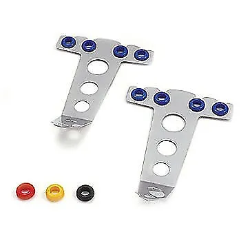 $11.99 • Buy Spectre Chrome Spark Plug Wire Separator Holder Tall 4 Wire W/ Colored Grommets