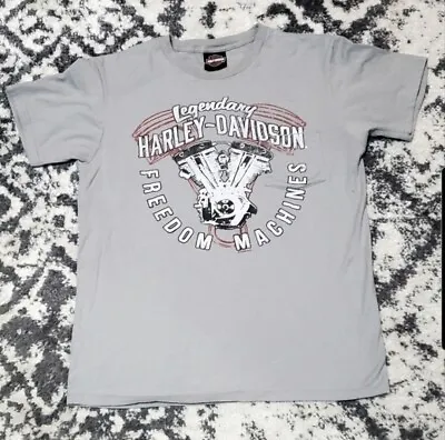 Harley Davidson Freedom Machine Powder Keg Mason Ohio T Shirt Size Medium  • $20