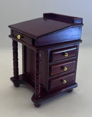 Dolls House Davenport Ladies Writing Desk Victorian 1/12th Scale (80) • £9.99