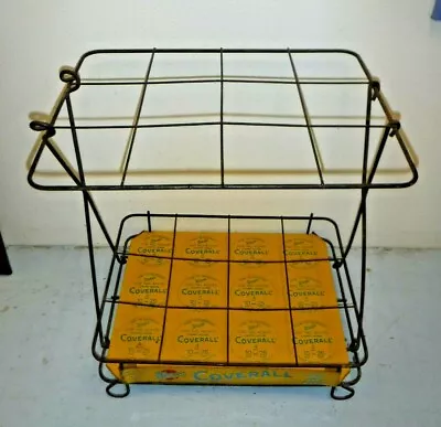 Vtg~Warps Coverall~Wire MetalStore Display Hardware~Grocery~Garage~Advertising! • $50