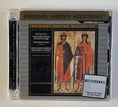 Prokofiev Alexander Nevsky Lieutenant Kije - Slatkin - MoFi SACD SEALED NEW • $32.95