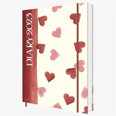 £7.45 • Buy Emma Bridgewater 2023 Pink Hearts Diary A6