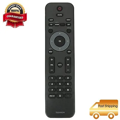 New TV Remote For Phil-ips TV 32PFL3504D/F7 19PFL3504D 32PFL3514D 22PFL3504 • $7.80