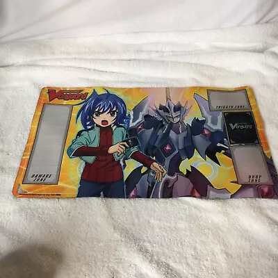 Vanguard Aichi & Majesty Lord Blaster Playmat Cardfight Rubberized Pad 19 In • $18.99