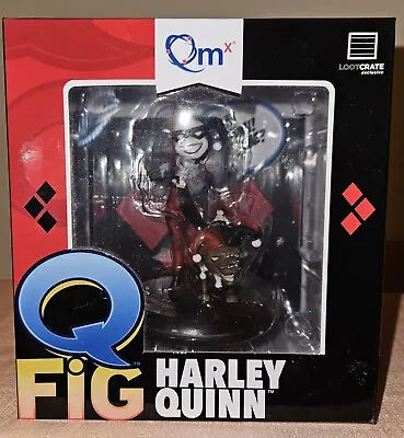Q FIG Harley Quinn Figure SUICIDE SQUAD 4  Figurine Loot Crate Exclusive • £4.99