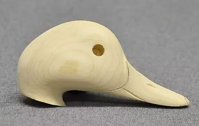 1-Mason PREMIER GRADE PINTAIL DUCK DECOY Replacement Head With 1/2  Dowel 1910ca • $44.99