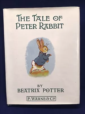 The Tale Of Peter Rabbit By Beatrix Potter Vintage 1970s Hardcover Dust Jacket  • $9.95