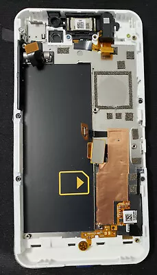 BlackBerry Z10 4G Cellphone LCD Screen Digitizer Assembly Mid Frame White  • $5.99