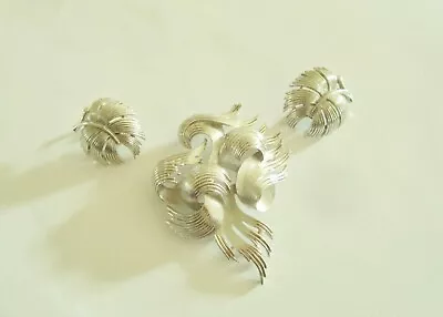 Vintage Crown TRIFARI Pin/Brooch & Earring • $25
