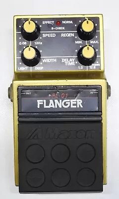 Maxon FL-01 Flanger Guitar Effects Pedal Made In Japan #2 DHL Express Or EMS • $86