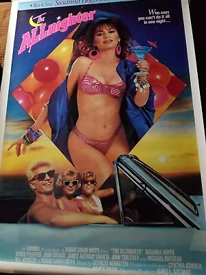 Susanna Hoffs The Allnighter Movie Poster • $30