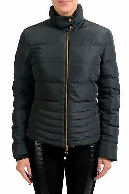 Versace Collection Black Goose Down Women's Parka Jacket Sz XS S M L XL 2XL • $565.32