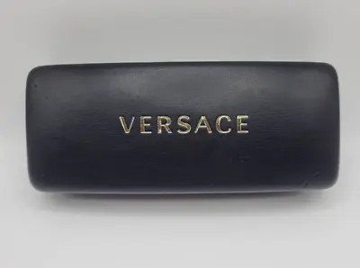 Versace Glasses Sunglasses Case - Hard-shell Clam Shell Black • $19.99