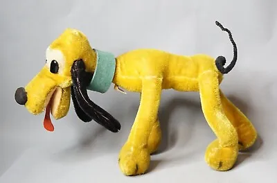 1950s VTG German Schuco Bigo-Bello Walt Disney Pluto Dog Mohair Plush Wire Toy • $427.28