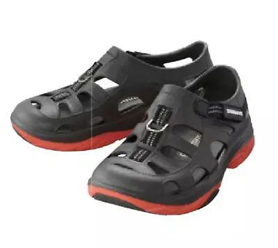 $96.60 • Buy Shimano Evair Fishing Shoes Black Red Size EU 40 , US M7/W9 (2563)