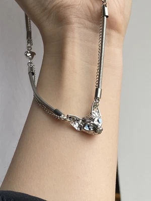 £0.99 • Buy Cat Necklace Silver