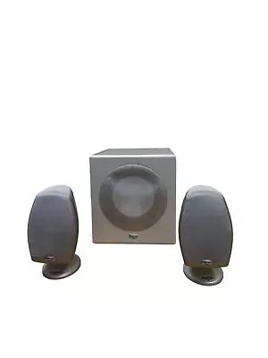 Klipsch IFi 2.1 Channel Audiophile Speaker Set Tested Working • $109.99