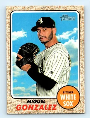 2017 Topps Heritage Miguel Gonzalez Chicago White Sox #640 • $1.84