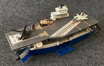 Micro Machines SEA HAWK 85 Carrier Freedom Force Aircraft Carrier - Galoob 1988 • $35