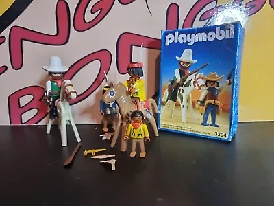 Playmobil Cowboys And Indians With Some Bits And Pieces • £12.50