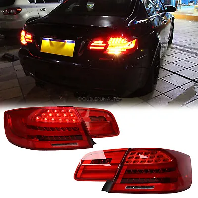 A Pair TAIL LIGHTS LED Rear Lamp Assembly For BMW M3 E92  Coupe 328i 335i 330i • $358.79