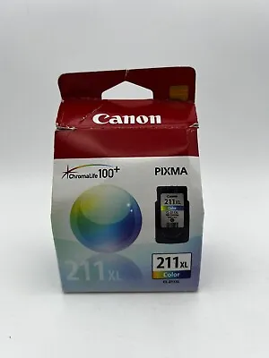 Canon CL-211XL High-Yield Tri-Color Ink Cartridge OEM 07/21 • $5.85