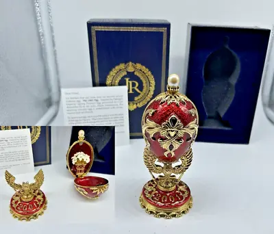 Rare JOAN RIVERS Faberge Inspired 2001 EGG SRING FLOWERS DISCOUNTED Due To ISSUE • $139