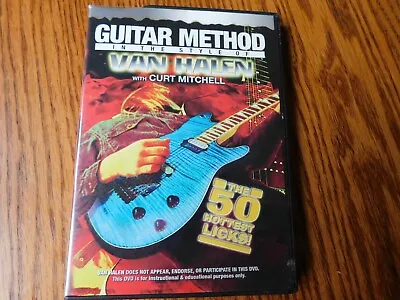 Guitar Method: In The Style Of Van Halen - The 50 Hottest Licks Mitchell Tested • $17.99