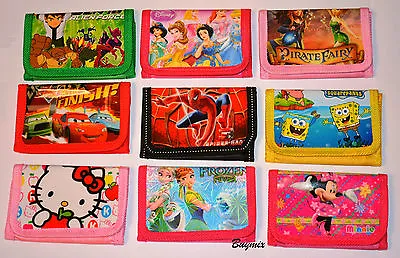 Children Cartoon Character Boys Wallet Girls Purse Coin Bag Party Stocking Gift  • $3.78