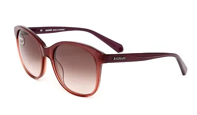 Balmain Women's BL2026 Mauve Butterly Purple 55mm Sunglasses S2048 • $209.10