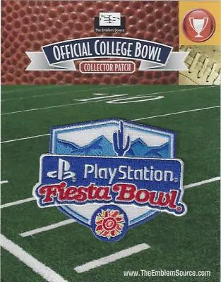 2018 2019 PlayStation Fiesta Bowl Patch LSU Vs UCF Official NCAA Jersey Logo  • $13.95