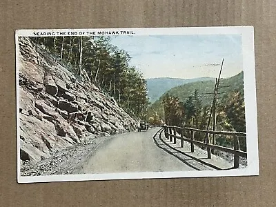 Postcard Mohawk Trail Highway MA Massachusetts Nearing End Of Trail Vintage PC • $1.99