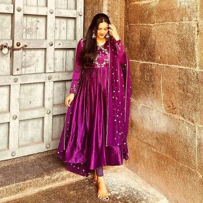 Salwar Kameez Pakistani Indian Suit New Wedding Gown Party Wear Dress Bollywood • $87.18