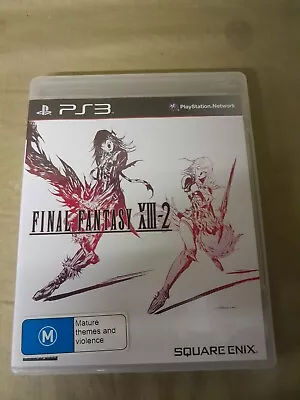 Final Fantasy XIII-2 Sony Playstation 3 PS3 Game W/manual Ex. Cond. • $6