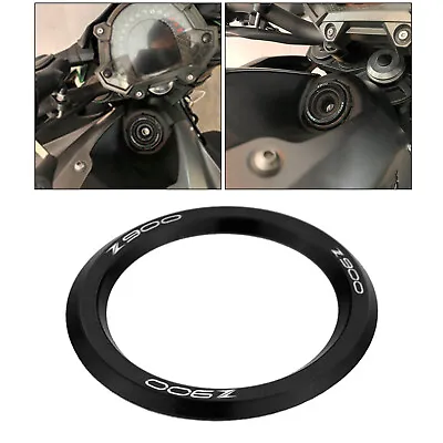 Ignition Key Hole Cover Accessories For Kawasaki Z900 Z900RS 2018 Black • £10.25