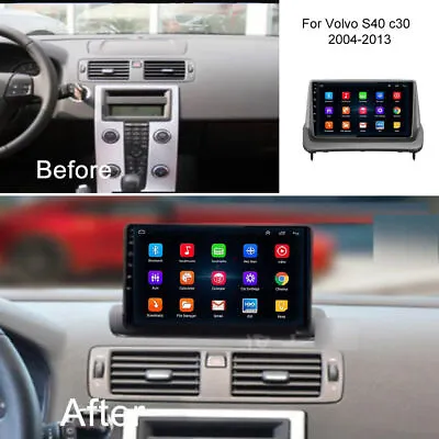 9  Android 10.1 Car Stereo Navi Carplay Radio GPS For Volvo S40 C30 C70 2004-13 • $191.99