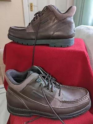 £39.99 • Buy Rockport  Xcs Brown Lace-up Ankle Boot Size 9 Uk / 43 Eu