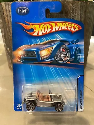 2005 Hot Wheels Kmart Collector #139 MEYERS MANX Silver Variant W/Gray A6 Sp • $12.95